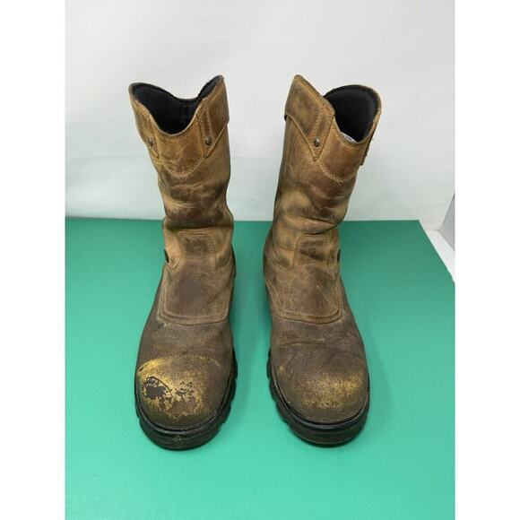 Timberland PRO Rigmaster Men's Brown Steel Toe Boots 89604 Size 10.5 M - Picture 1 of 8
